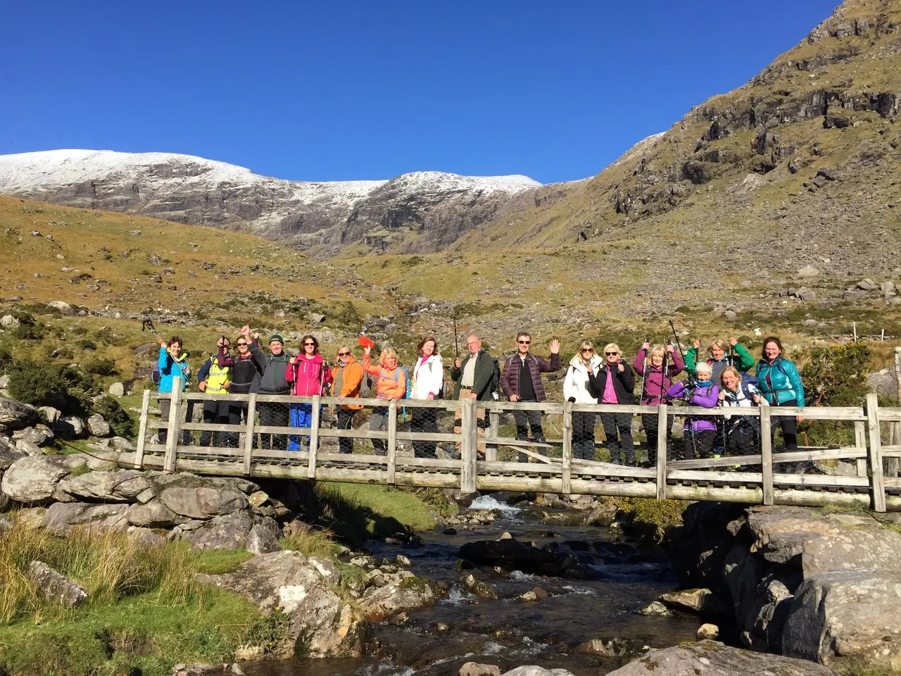 Walkers on the Kerry Way